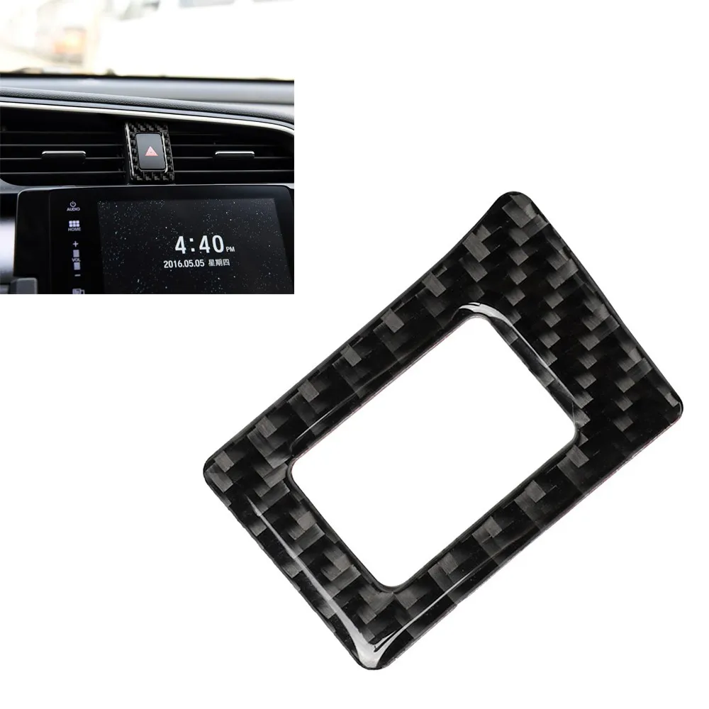 

Car Sticker For Honda Civic 2016-2019 Auto Central Control Emergency Flashers Stickers Interior Accessories