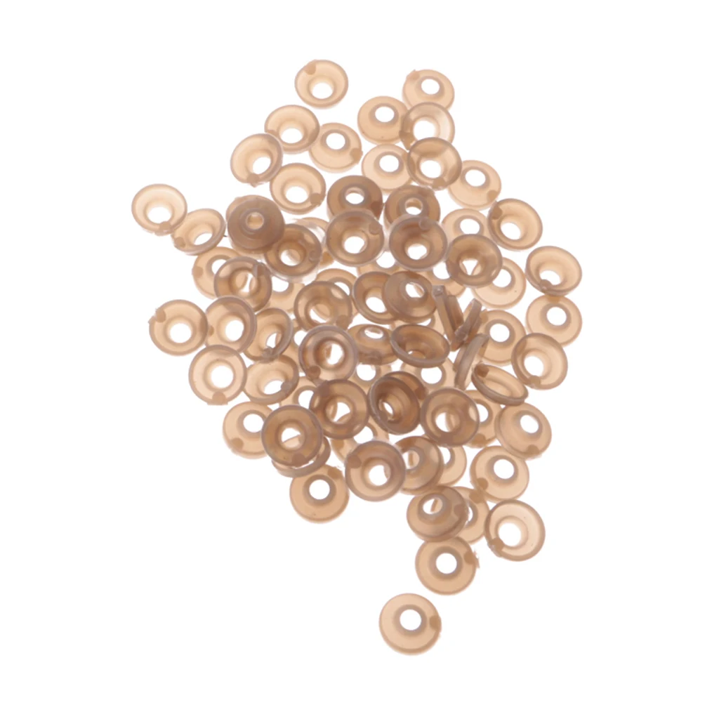 

100pcs 11mm Plastic Washers Nose Safety Eye Bolts for DIY Doll Making Doll Craft