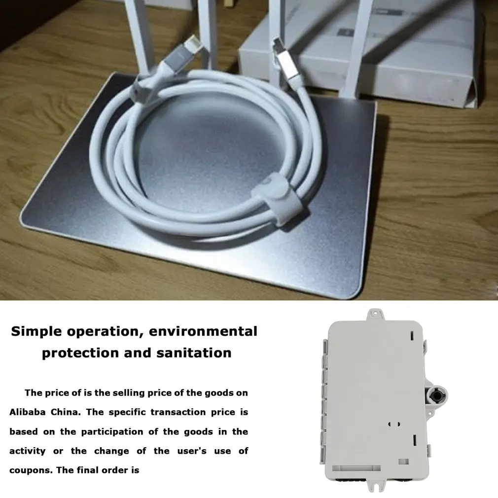 

6-core Fiber Distribution Box Wall-mounted Fiber Optic Distribution Box Indoor Outdoor Waterproof Optical Fiber Box