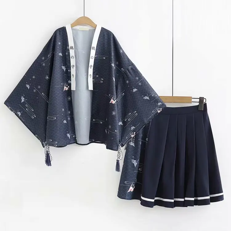 Кардиган женский весенне-осенний в японском стиле | Тематическая одежда и
