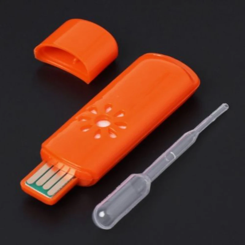 Портативный USB автомобильный Ароматерапия очиститель воздуха с эфирным маслом