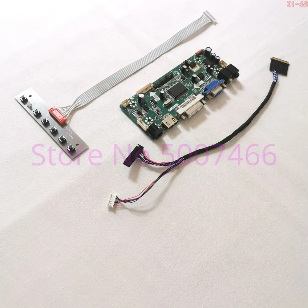 

For LP125WH2-SLT2/SLD1/SLT1/SLT3 M.NT68676 Display Controller Board DVI VGA LCD Laptop Panel 1366*768 WLED 40-Pin LVDS Kit