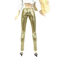 golden trousers pants for barbie blyth 16 mh cd fr sd kurhn bjd doll clothes accessories