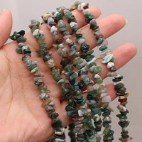 2strands natural stone beads irregular gravel indian agates bead for jewelry making diy necklace bracelet accessory
