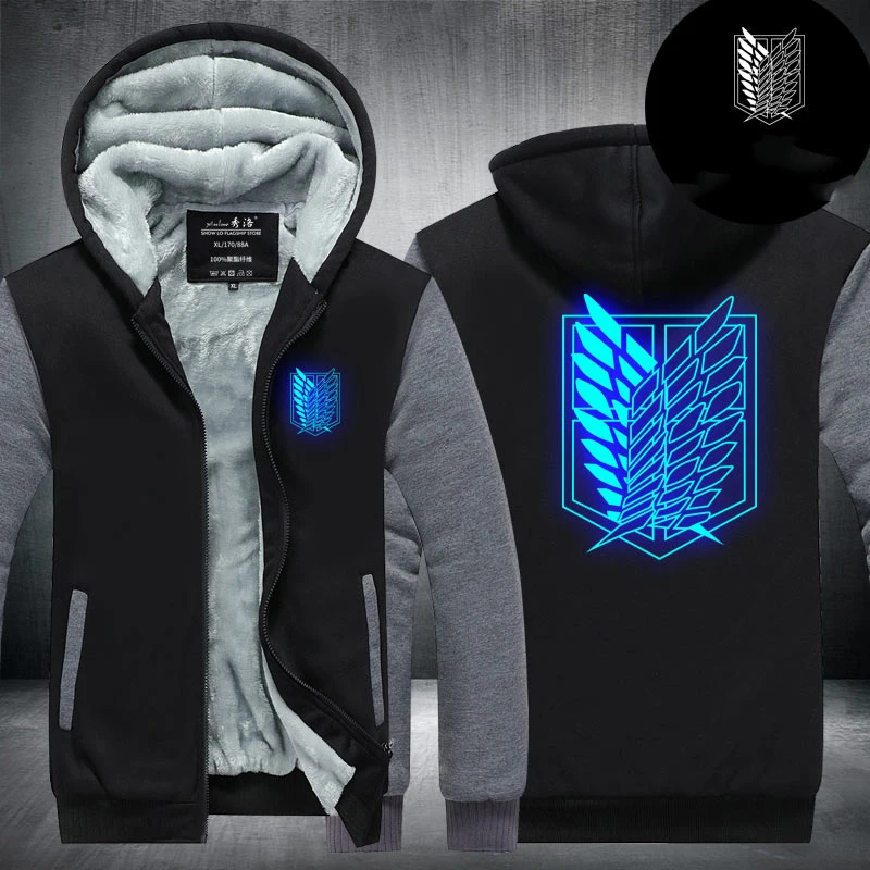 Костюм для косплея унисекс из аниме атака на Титанов|Мужские куртки| |