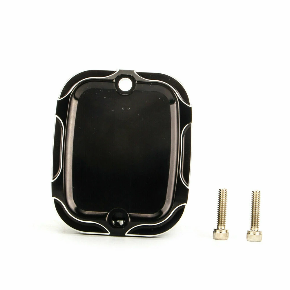

CNC Latest Cut Front Brake Reservoir Master Cylinder Cover For Road King gliding