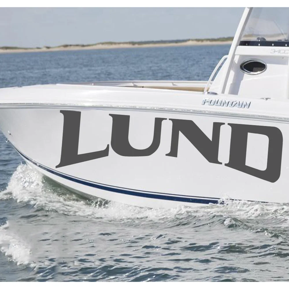 

Newest LUND Auto Stickers On The Car Decal Car Styling Motorcycle Body Cool Covers Black/Silver