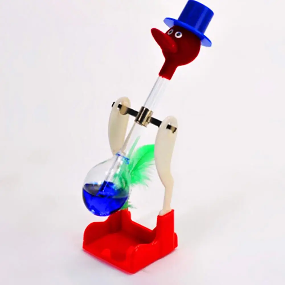 

Creative Non-Stop Liquid Drinking Glass Lucky Bird Duck Bobbing Magic Prank Toy
