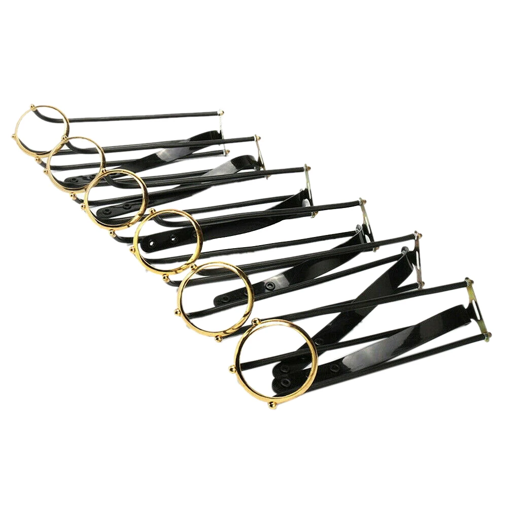 

6 Pcs Iron Enter Easy Install Practical Elegant Falling Ball Durable Billiard Table Use Portable American Snooker Rail Firm