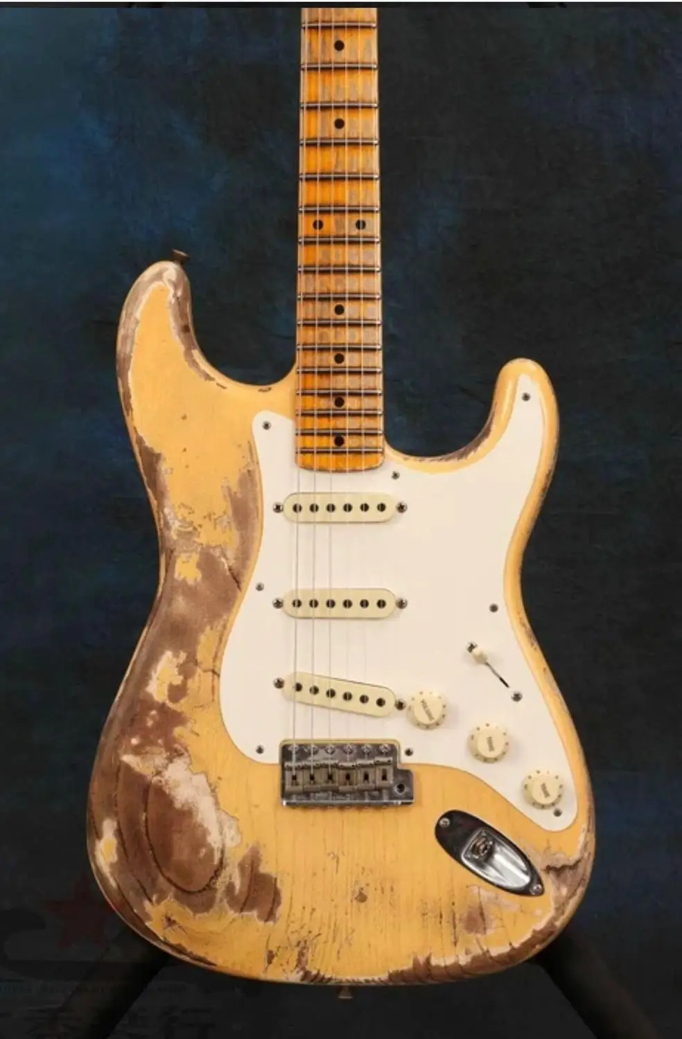 Custom shop.Relics электрическая гитара белая накладка высококачественные