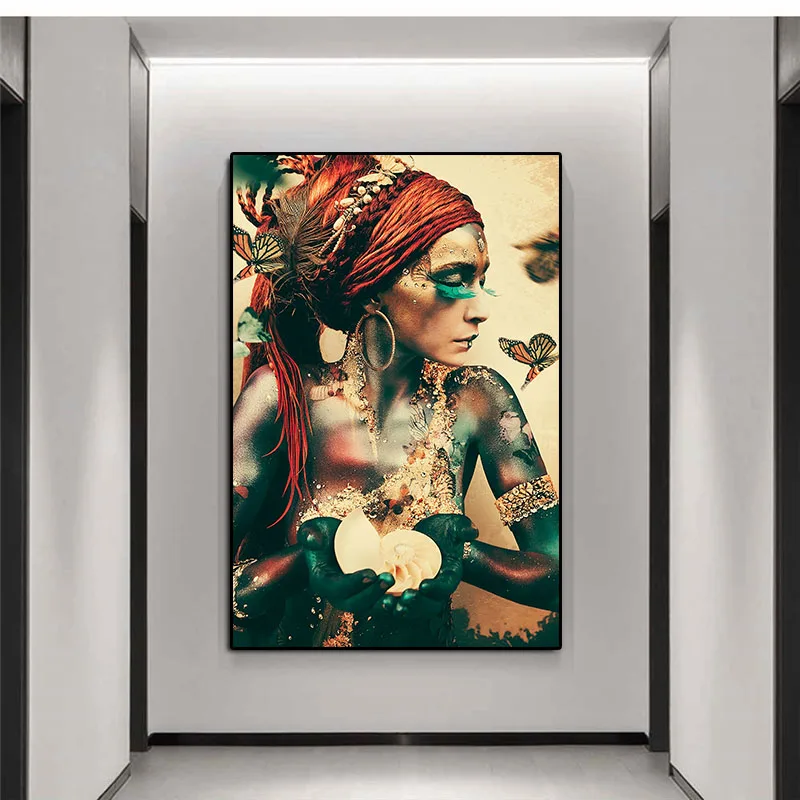 Винтажные постеры в скандинавском стиле настенные картины холст с рамкой