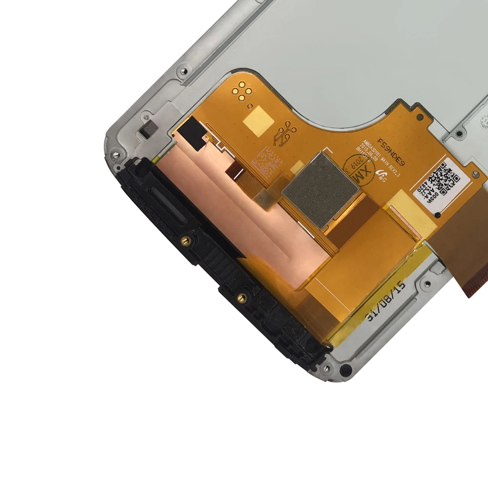 Для Motorola Moto Droid Turbo 2 XT1580 XT1581 XT1585 ЖК-дисплей сенсорный экран с рамкой дигитайзер монитор запчасти в сборе