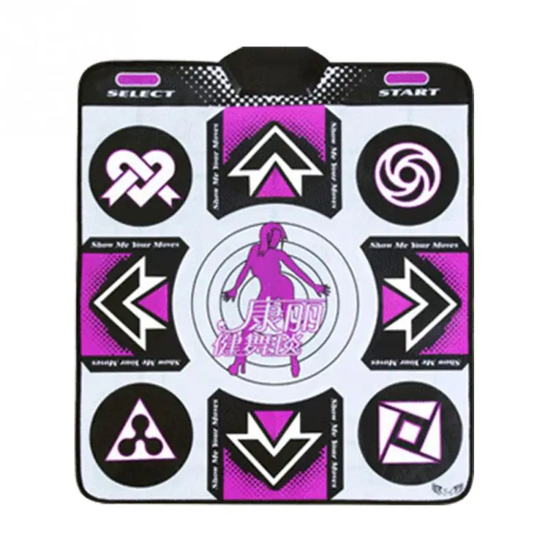 

TV Dance Mat, family dance mat, raincoat, USB, purple, PC, indoor games, yoga blanket, America with plug. U.S.A. Or EU