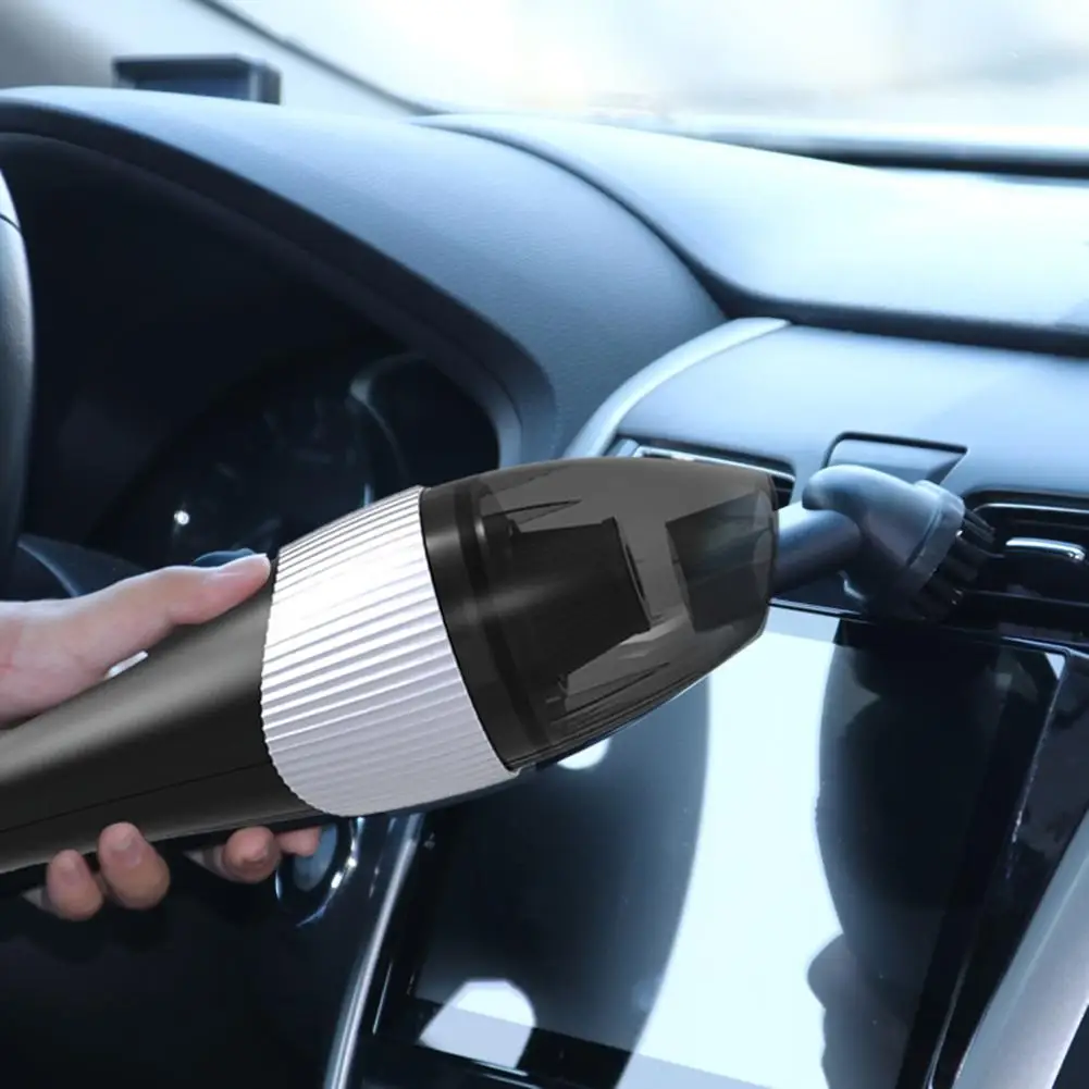 

Portable Handheld Vacuum Cleaner USB Vacuum Cleaner Powerful Cyclonic Suction For Home Car Office