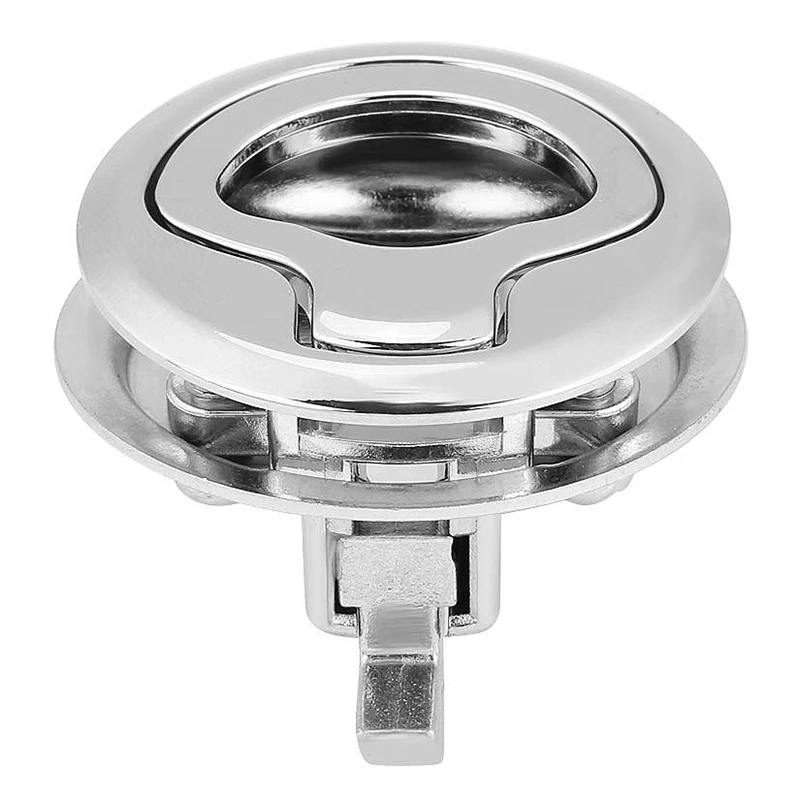 

Boat Latches 1.5 Inch Slam Latch Flush Pull Hatch Latch Lock Corrosion Resistant Stainless Steel Perfect Replacement for Broken