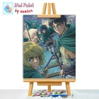 Набор для рисования по номерам на нулевой основе из аниме сделай сам