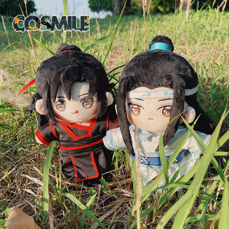 Плюшевая кукла МО дао Zu Ши мдзс Lan Wangji Wei Wuxian 20 см с одеждой Grandmaster of Demonic Culture Sa