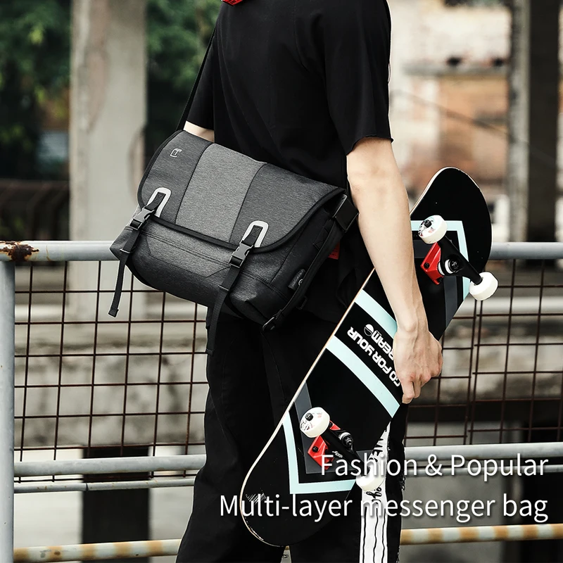 Tangcool мужские модные сумки на плечо высокого качества Оксфорд Повседневная сумка