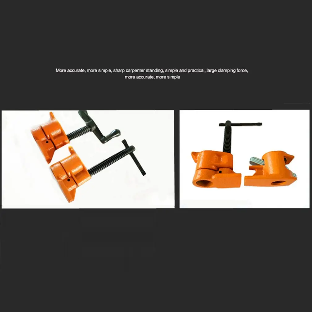 Сверхмощный трубный зажим для деревообработки склеивания дерева стальной