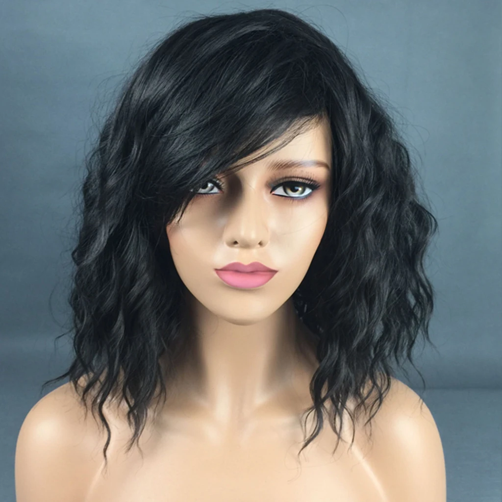 

Resistant Short Curly Wig Layered Women Full Wigs Cosplay & Costume