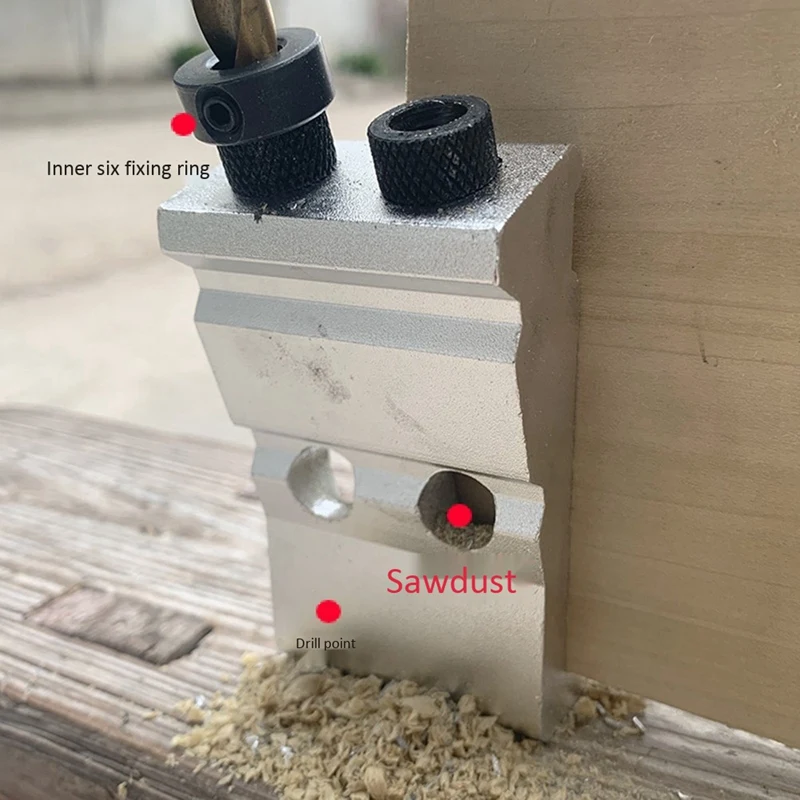 

1set All-In-One Pocket Hole Jigs Set & 50Pcs Brass Wire Brush 5mm Diameter Polishing Brush