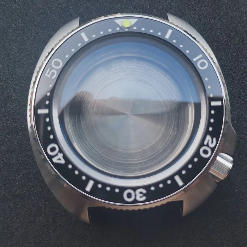 

Watch Parts Sapphire Crystal Brushed Stainless Steel Watch Case Ceramic Bezel 20Bar Waterproof 007 NH35A/36A Automatic Movement