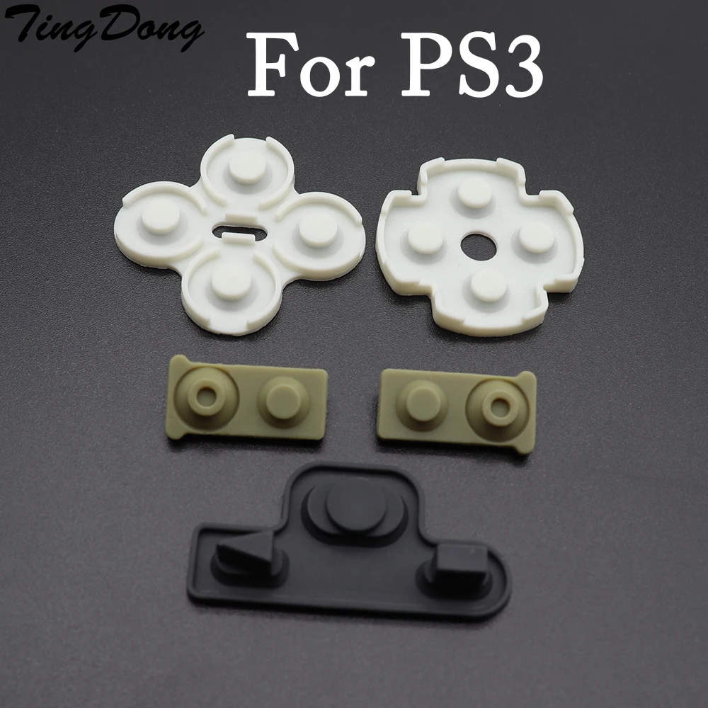 TingDong для Sony PS3 PlayStation 3 контроллера DualShock мягкий резиновый силиконовый