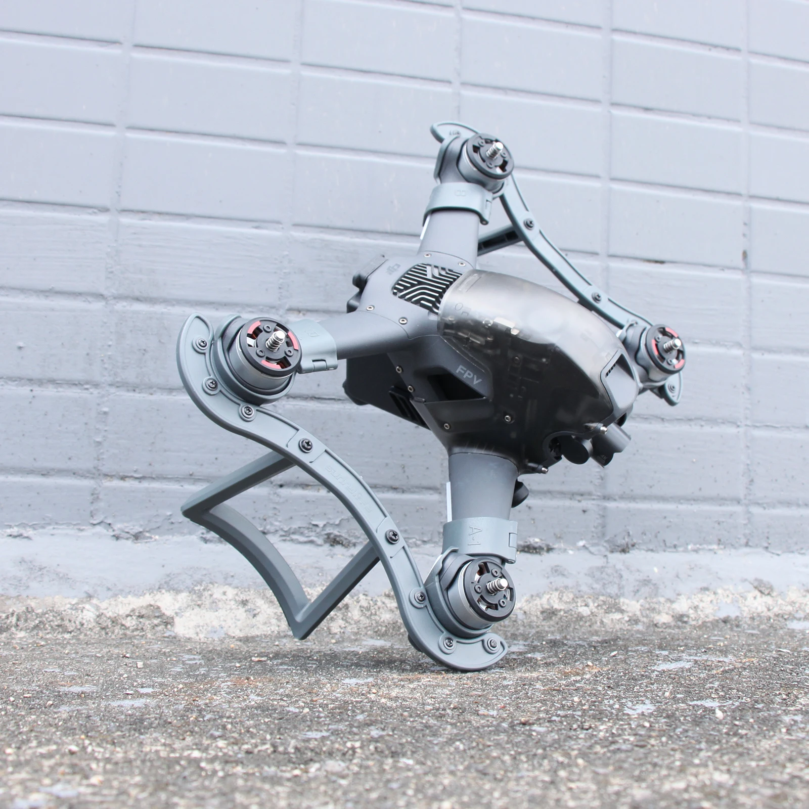 

2In1 Drone Guard Heightening Landing Gear For DJI FPV Drone Accessories Stable and Safe Stand Effectively Heighting 28mm