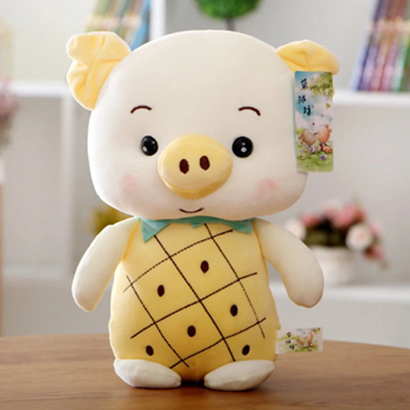 

Plush Stuffed Toy Easter Scarf Cute Cute Bunny For Kids Holiday Gifts Soft Doll Cushion Sofa Pillow Gifts Xmas Gift Party Decor