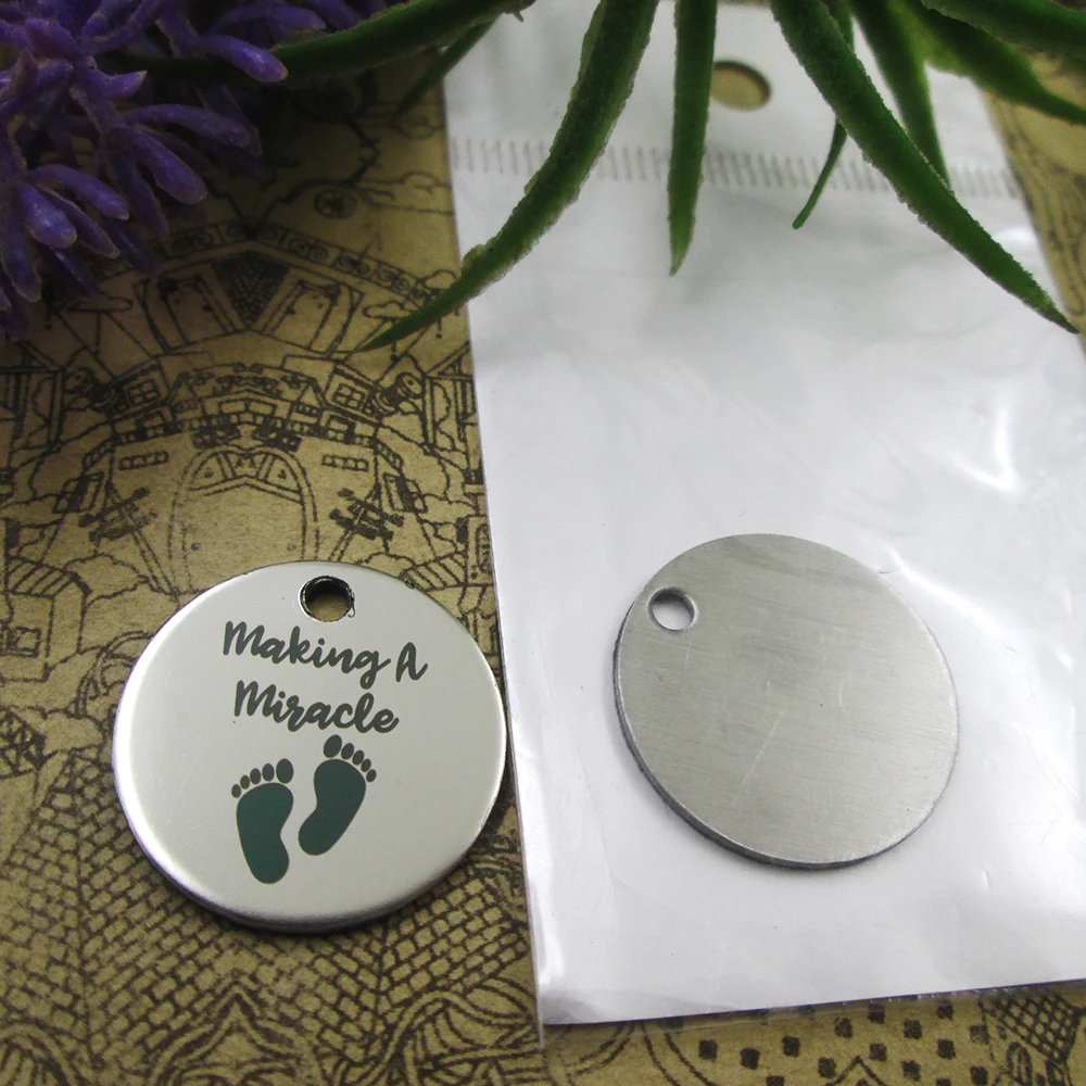 10 шт. подвески из нержавеющей стали сделай чудо 5 стилей на выбор сам для ожерелья