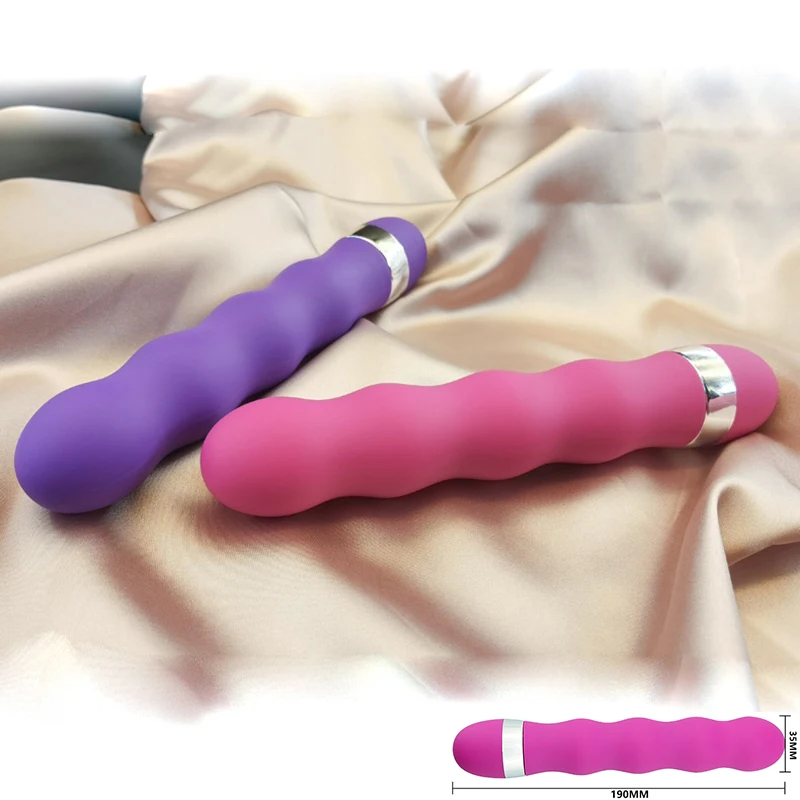 Multi-скорость G-Spot Влагалище фаллоимитатор вибратор клитора Анальная пробка