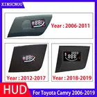 Автомобильный Электронный HUD-дисплей на лобовом стекле для Toyota Camry 2006-2017 2018 2019, бортовой десантный компьютер проекционный спидометр