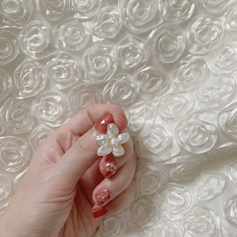 Женское Открытое кольцо с пресноводным жемчугом простое металлическое в