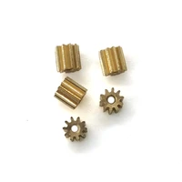 101a 0 2m copper pinion od2 4mm 10 teeth 1mm tight fitting thickness 2 5mm precision micro gears 5pcslot