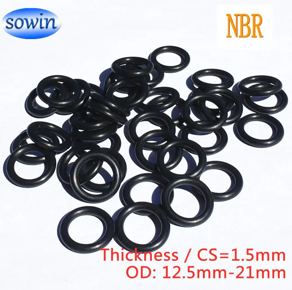 Бутадиен нитрильный каучук o образный кольцо с высокое качество Толщина 1 5 OD12.5 14 15