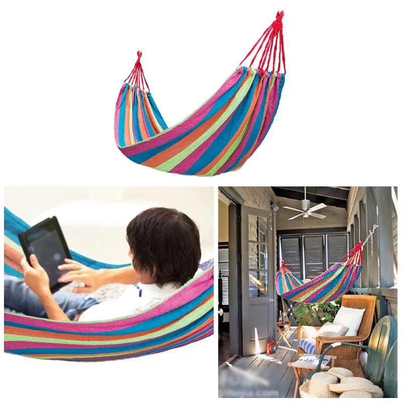 Индивидуальный гамак для сада портативный спорта дома путешествий кемпинга