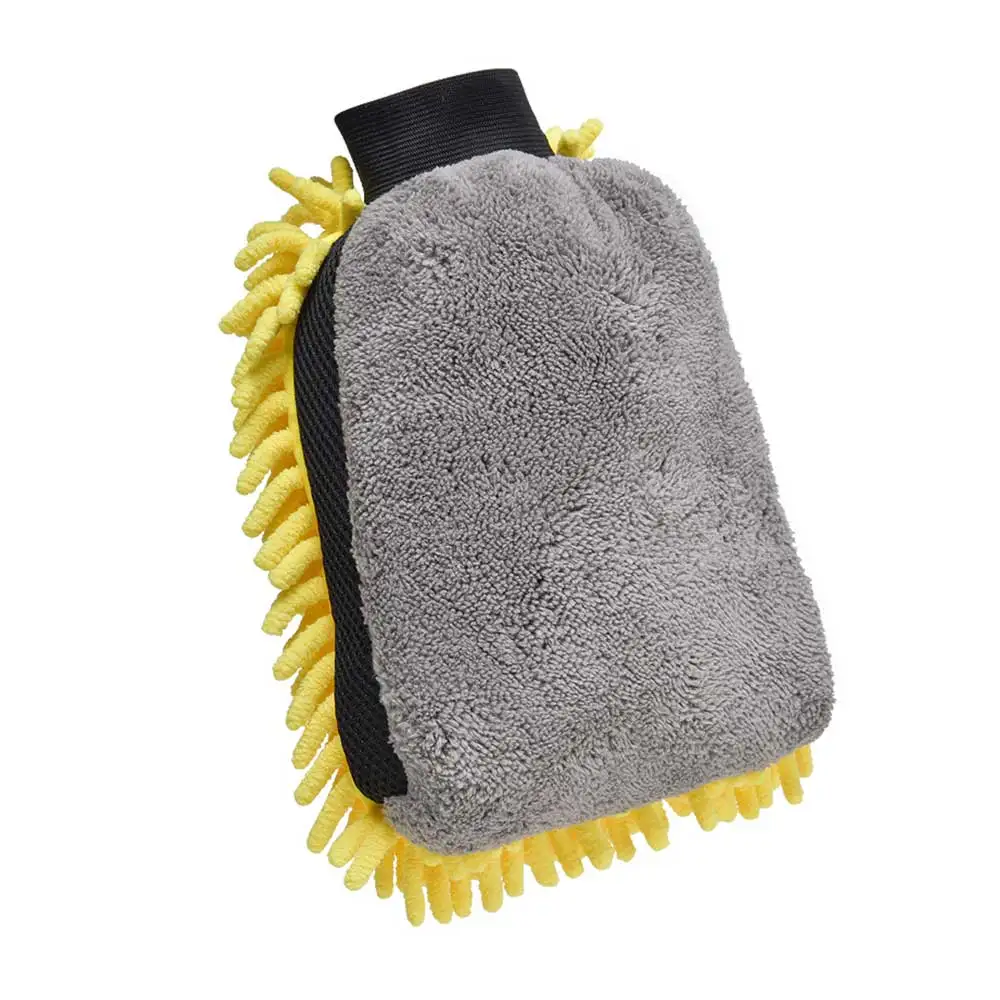 

Car Wash Glove Car Wax Detailing Brush Coral Mitt Soft Anti-Scratch For Car Wash Car Cleaning Multifunction Thick Cleaning Glove