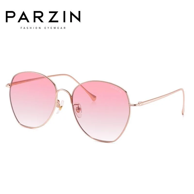 Женские солнцезащитные очки PARZIN в оправе из сплава большого размера для женщин