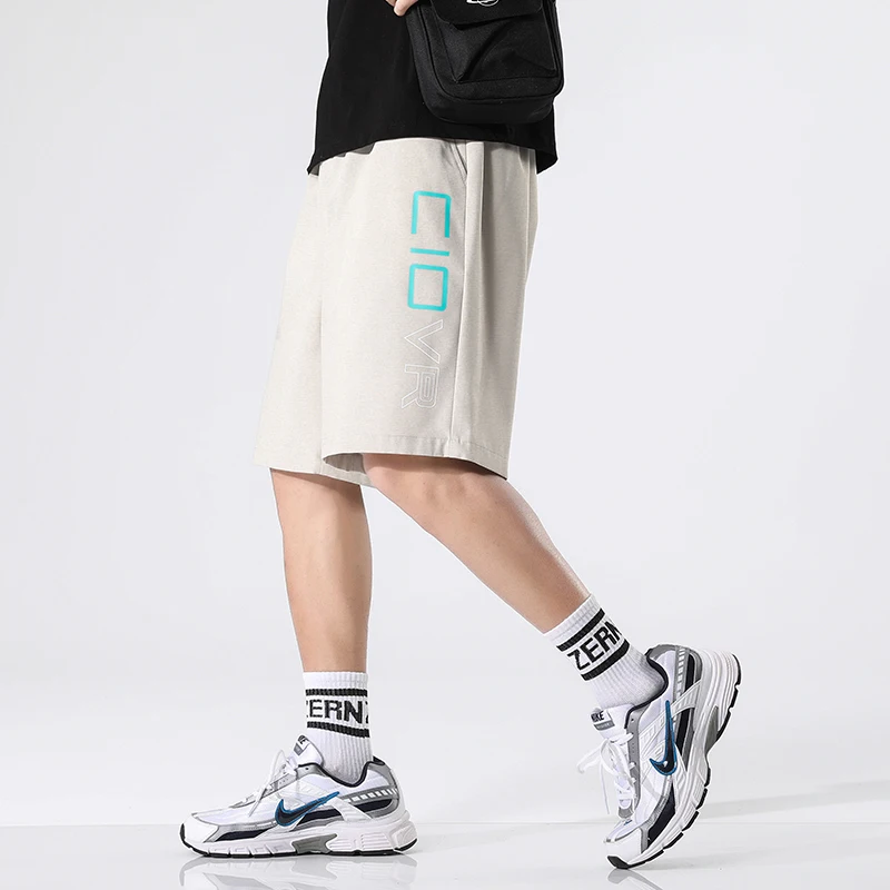 Однотонные мужские шорты ANSZKTN новые летние модные пляжные повседневные