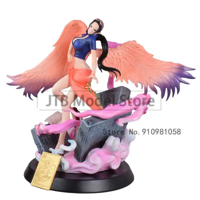 Günstig One Piece Anime Figur GK Modell Nico Robin Figma 40cm Übergroßen PVC Sammlung Exquisite Qualität Desktop Dekoration Statue Spielzeug