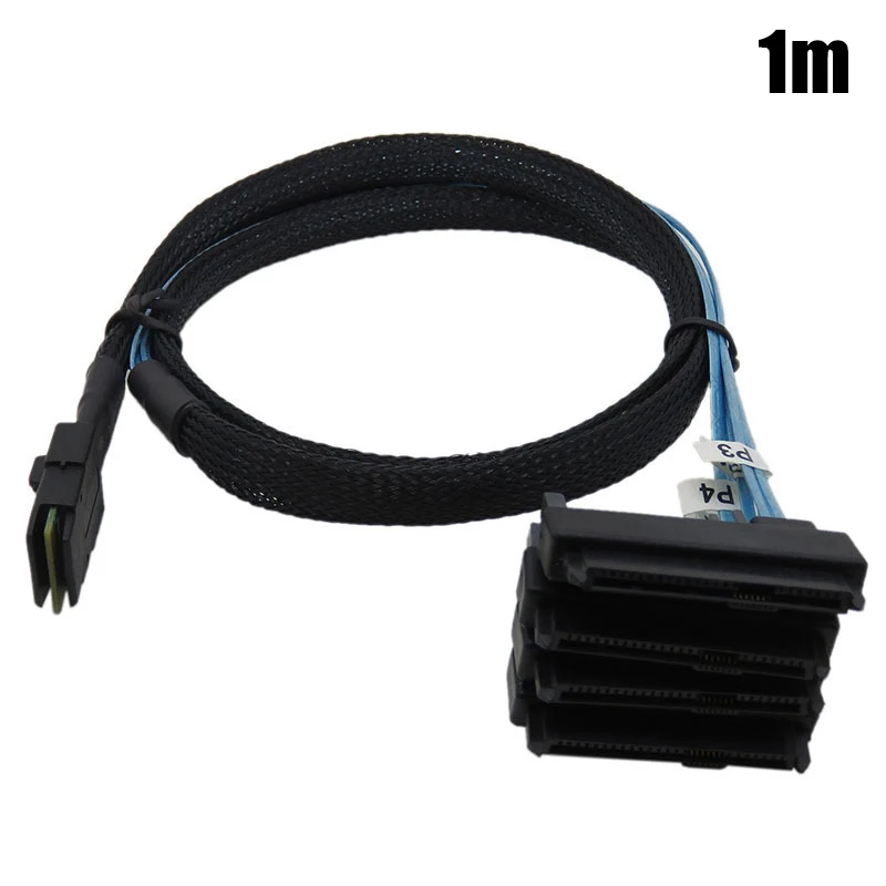 

Mini SAS 36P SFF-8087 to SFF-8482 SAS29 Connectors SATA Transmission Cable PUO88