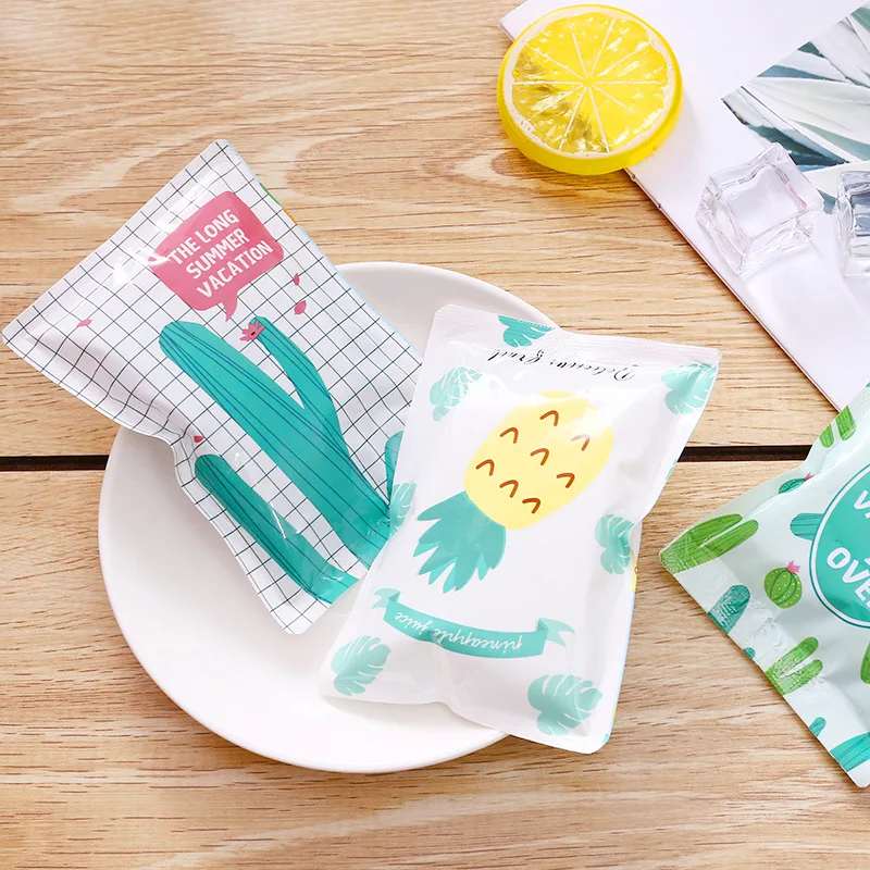 Мешок для льда милый портативный летний охлаждающий холодный компресс