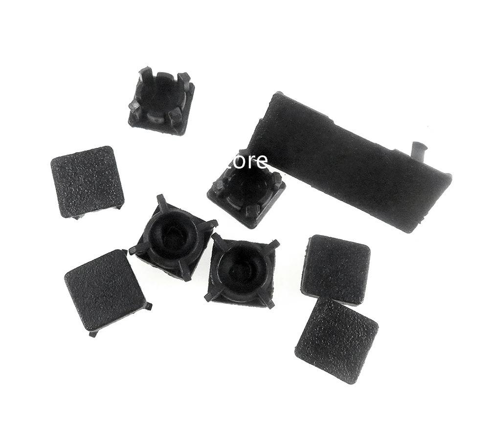 9 in 1 Rubber Feet Cover Set Plastic Bottom Screw Covers Spares set For PS3 Slim Full dust plug cover | Электроника