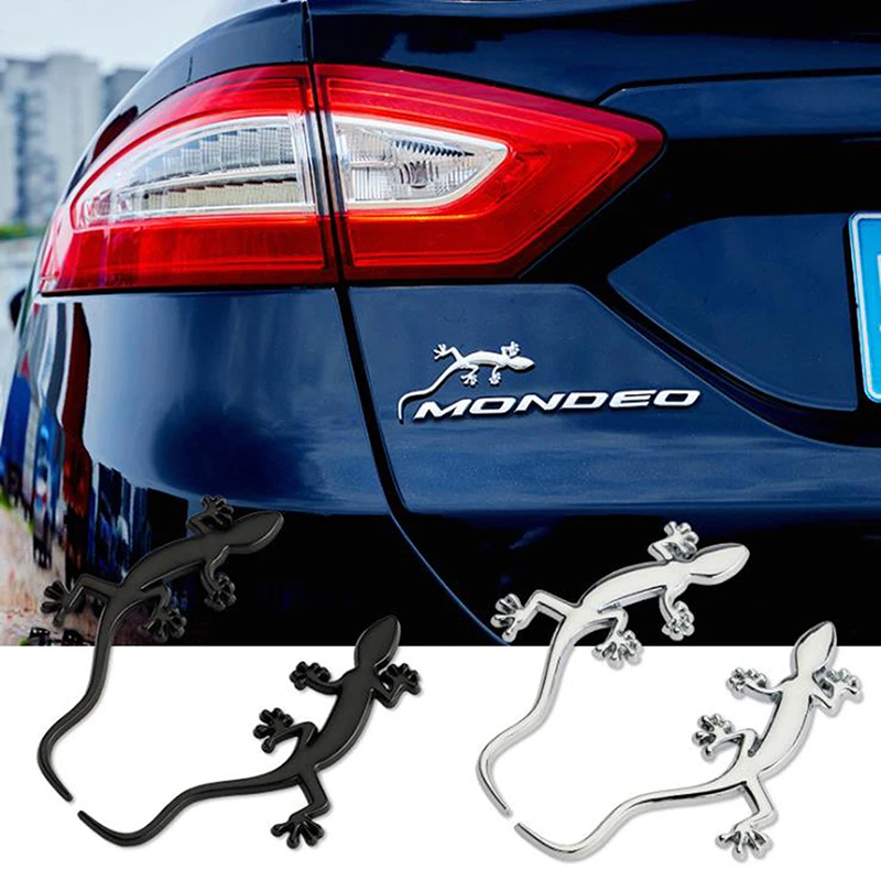 1PC Reflective Car Metal Truck Sticker Lizard Gecko Decal Badge Emblem Decor Styling | Stickers