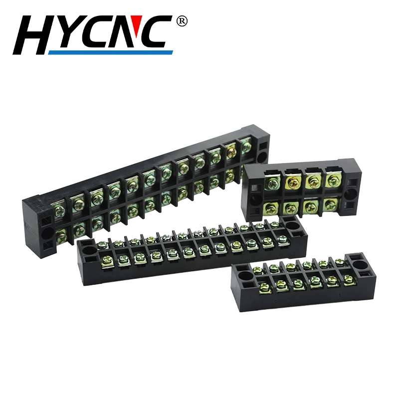 Двухрядный экранированный винтовой клеммный соединитель 1 шт. 25 А 600 В серия TB 4 6 12