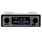Классический автомобильный радиоприемник, автомобильный Bluetooth плеер, AUX стерео аудио mp3-плеер с поддержкой USB  SD  MMC карт-ридера