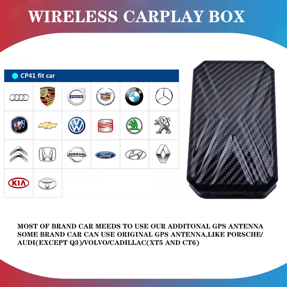 

Carplay Ai Box Usb Android Auto System New Version 4+32G For Audi Benz Car multimedia player Wireless Mirror Carplay Box Video