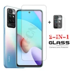 Закаленное стекло для Xiaomi Xiamoi Redmi Note 11 Pro + Note11 Not 10 Lite 10 S 10 S, пленка для объектива камеры Redmi 10, защитные пленки для экрана 9H
