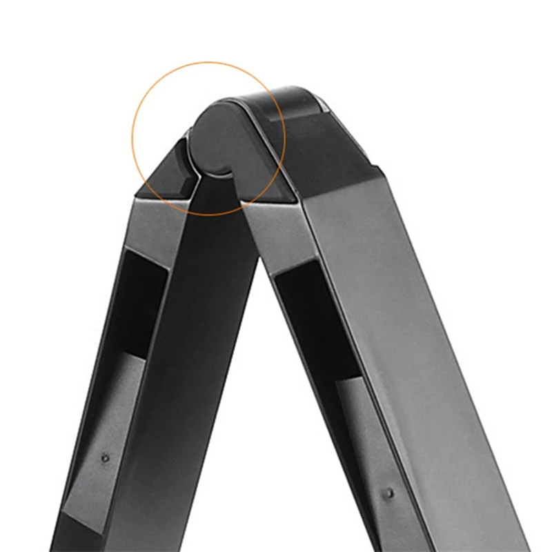 

Flanger Acoustic Guitar Stand Foldable Instrument Stand Universal for Acoustic Classical Electrical and Bass Guitar Black