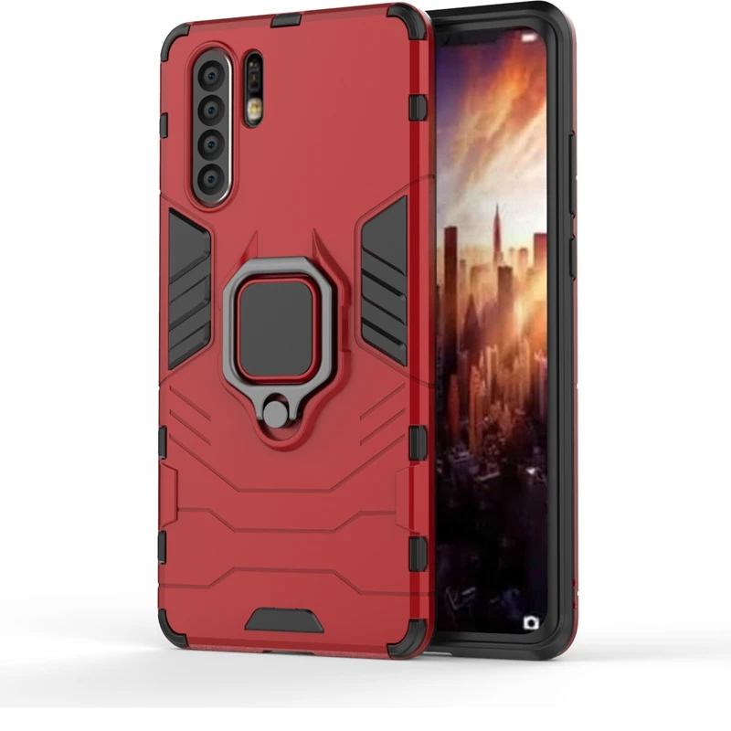 Чехол для huawei P30 20 Lite Pro Plus Nova 3 3i 4 5 5i два в одном мягкий и жесткий чехол мобильного